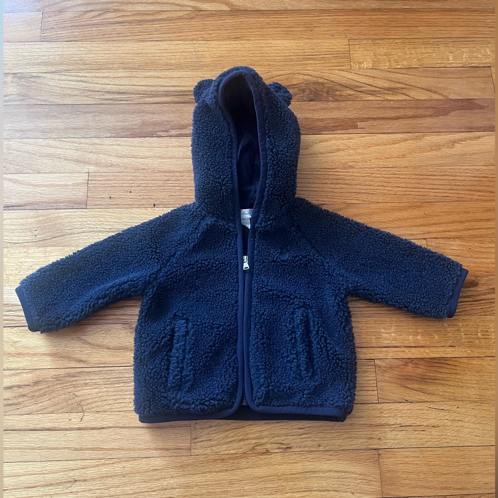 Ralph Lauren bear ear fleece jacket - Picture 2 of 5